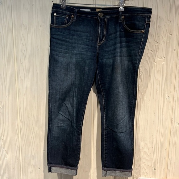 KUT from the Kloth   Cathrine slim  boyfriend size 10 - Picture 1 of 13